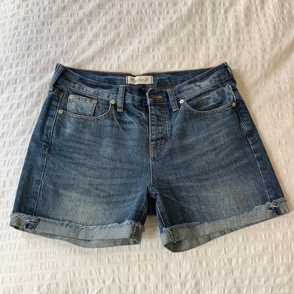 Madewell High-waisted Denim Jean Shorts - Size 25